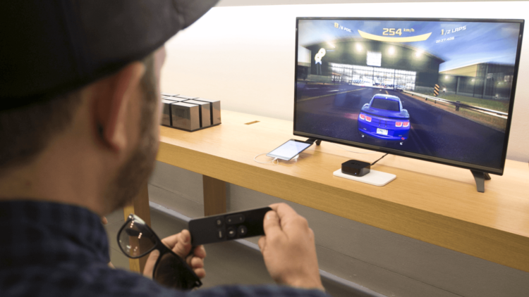 У приложений для Apple TV появились ссылки. Фото.