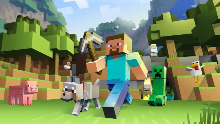 Minecraft для Apple TV доступен для загрузки. Фото.
