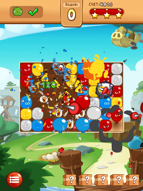 Angry Birds Blast — без намёка на индивидуальность. Angry Birds Blast — без намёка на индивидуальность. Фото.