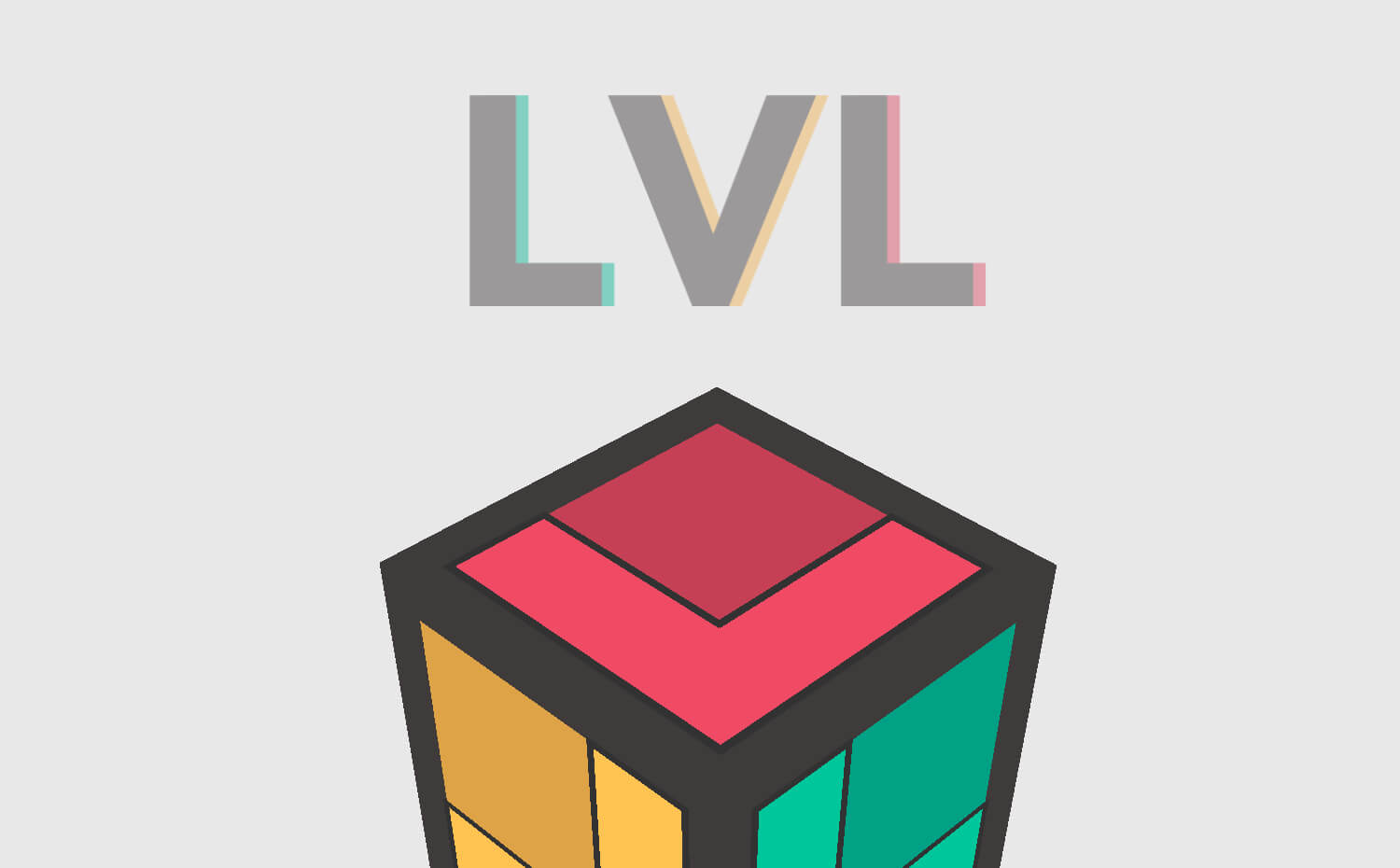 LVL — двухмерно-трехмерная головоломка. LVL — двухмерно-трехмерная головоломка. Фото.