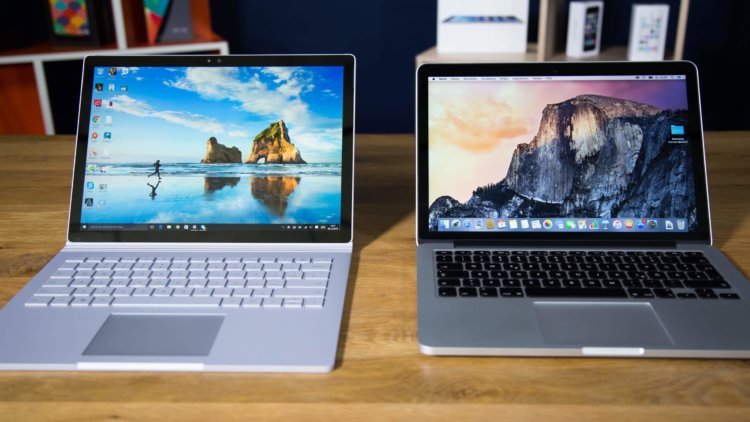 Microsoft: пользователи активно переходят с «маков» на Surface. Фото.