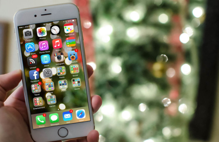 Какие смартфоны дарят на праздники чаще всего. Фото.