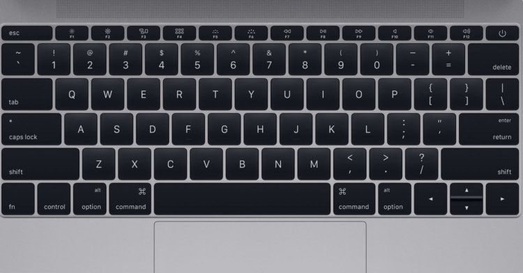 Совет от Apple: как чистить клавиатуру MacBook. Фото.
