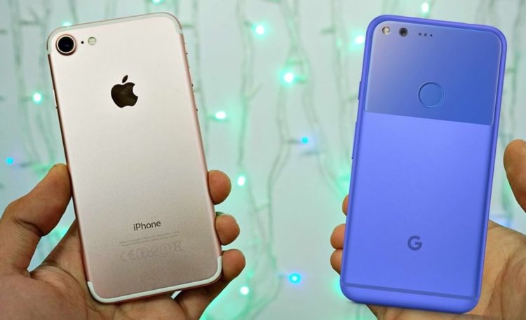 Сравнительный дроп-тест iPhone 7 и Google Pixel: кто выживет? Сравнительный дроп-тест iPhone 7 и Google Pixel: кто выживет? Фото.