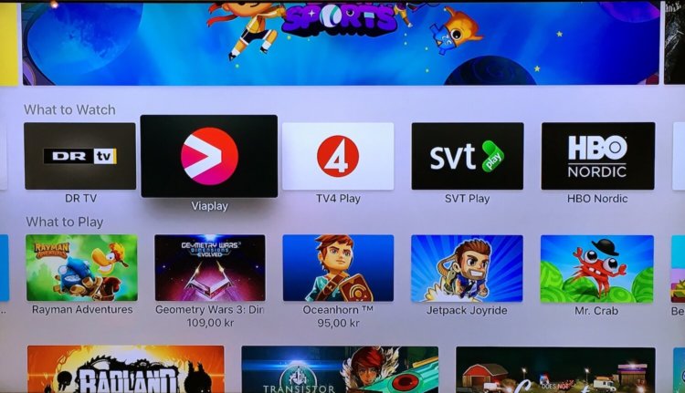 Приложения для Apple TV станут «весить» больше. Фото.