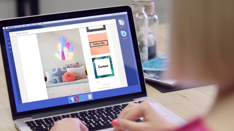 Opera представила Neon — концептуально новый веб-браузер. Фото.