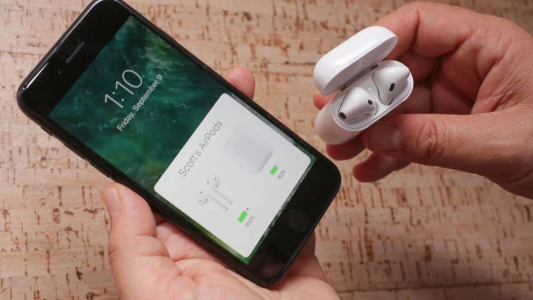 Как работает функция «Найти AirPods» в iOS 10.3. Фото.