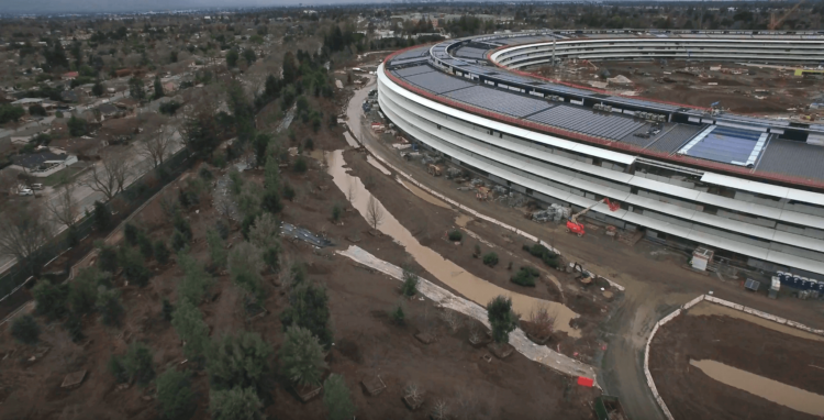 Новый кампус Apple готовится к грандиозному открытию. Фото.