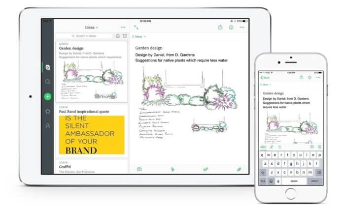 Evernote для iOS получил крупное обновление. Evernote для iOS получил крупное обновление. Фото.