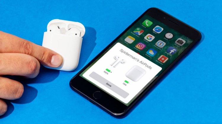 Что делать, если AirPods теряют соединение во время телефонного разговора. Фото.