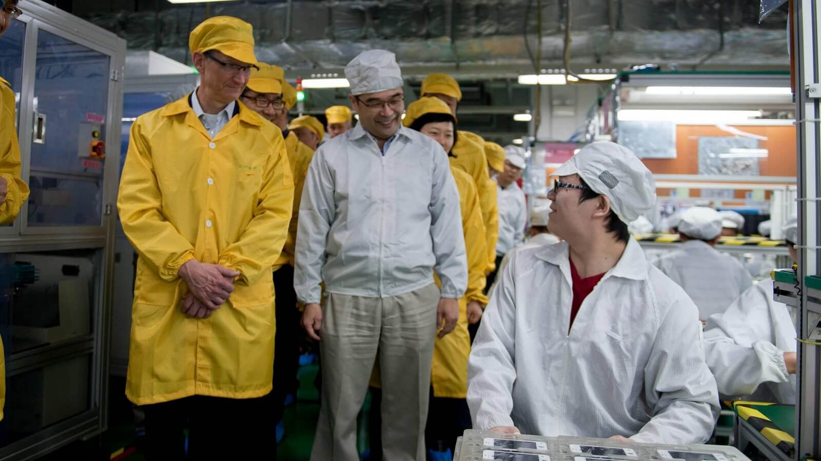 Основной поставщик Apple готовится к переезду в Штаты. Основной поставщик Apple готовится к переезду в Штаты. Фото.