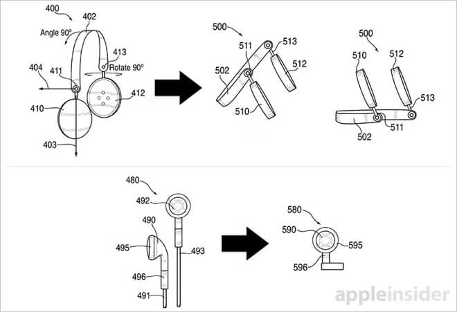 Apple запатентовала чудо-наушники. Apple запатентовала чудо-наушники. Фото.
