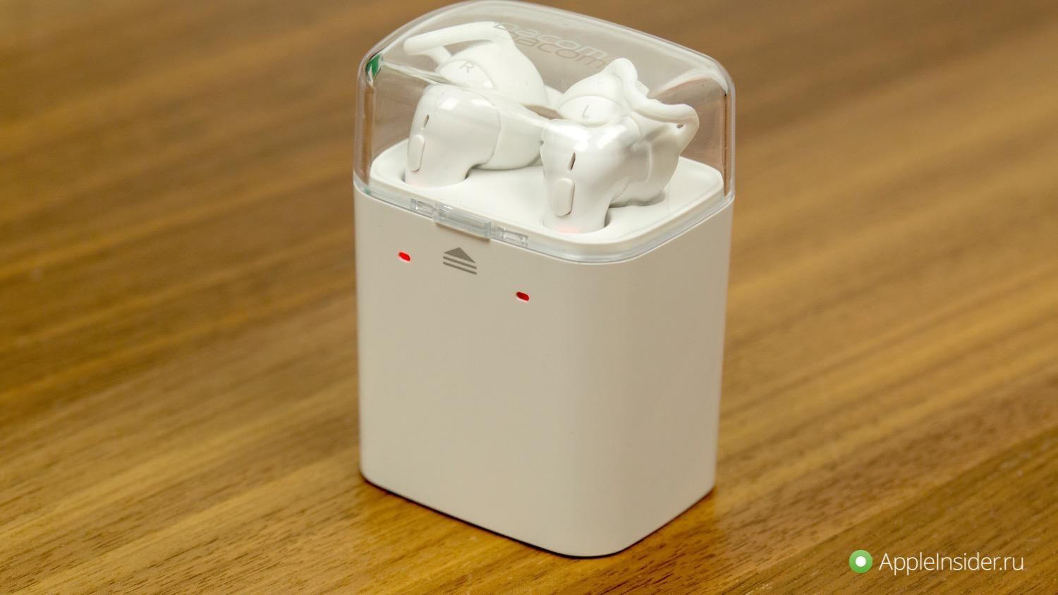 #Видео: Наушники Dacom — почти AirPods? Бокс. #Видео: Наушники Dacom — почти AirPods? Бокс. Фото.