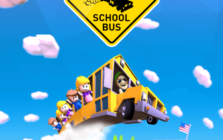 Drifting Schoolbus — трудовые будни школьного водителя. Фото.