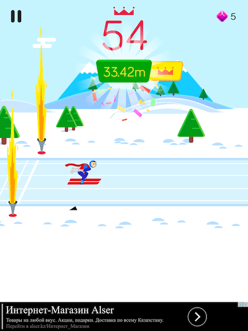Ketchapp Winter Sports — сюда бы еще бобслей. Ketchapp Winter Sports — сюда бы еще бобслей. Фото.