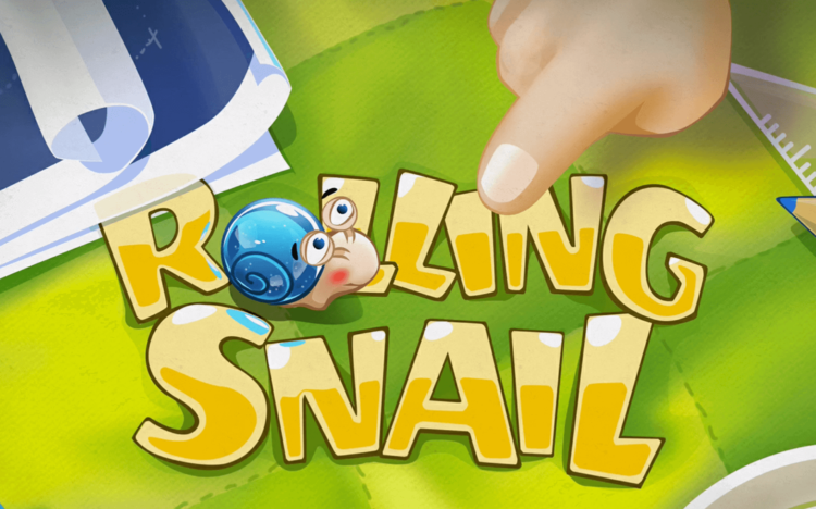 Rolling Snail — бесплатная головоломка с отличным геймплеем. Фото.