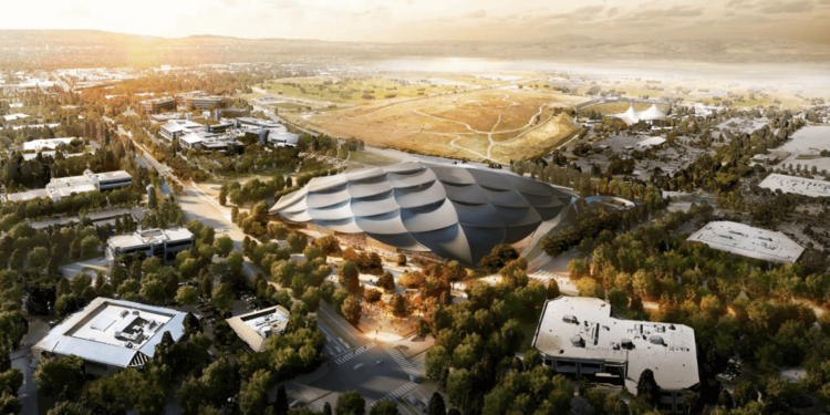 Google тоже захотела себе новый кампус, как у Apple. Фото.