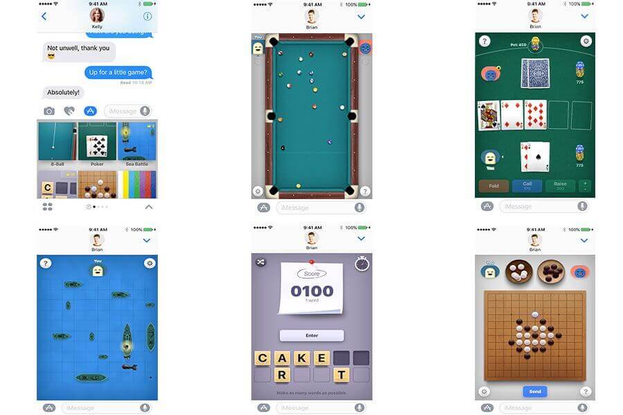 Лучшие игры для iMessage. Лучшие игры для iMessage. Фото.