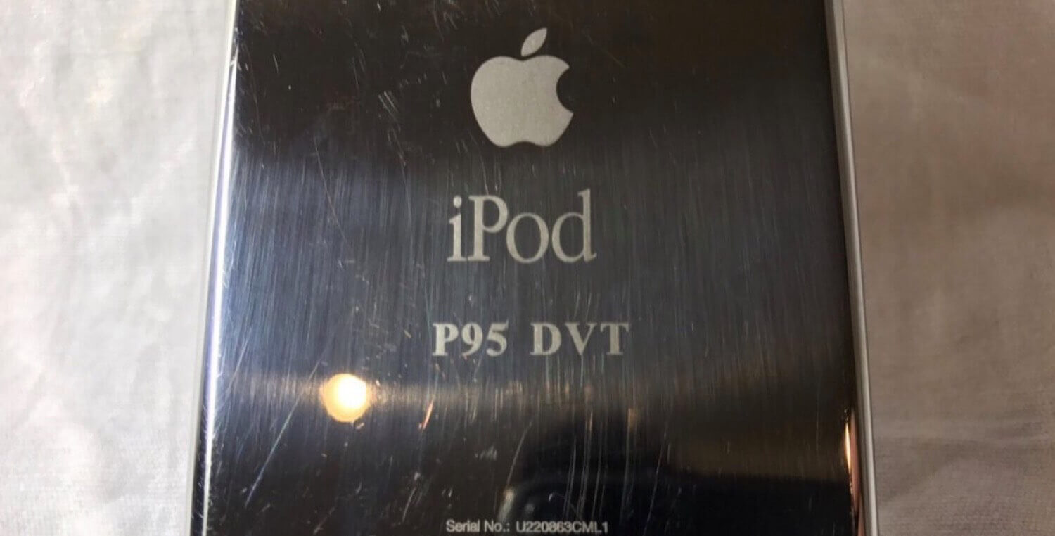 Уникальный прототип iPod продается за 100 тысяч долларов. Уникальный прототип iPod продается за 100 тысяч долларов. Фото.