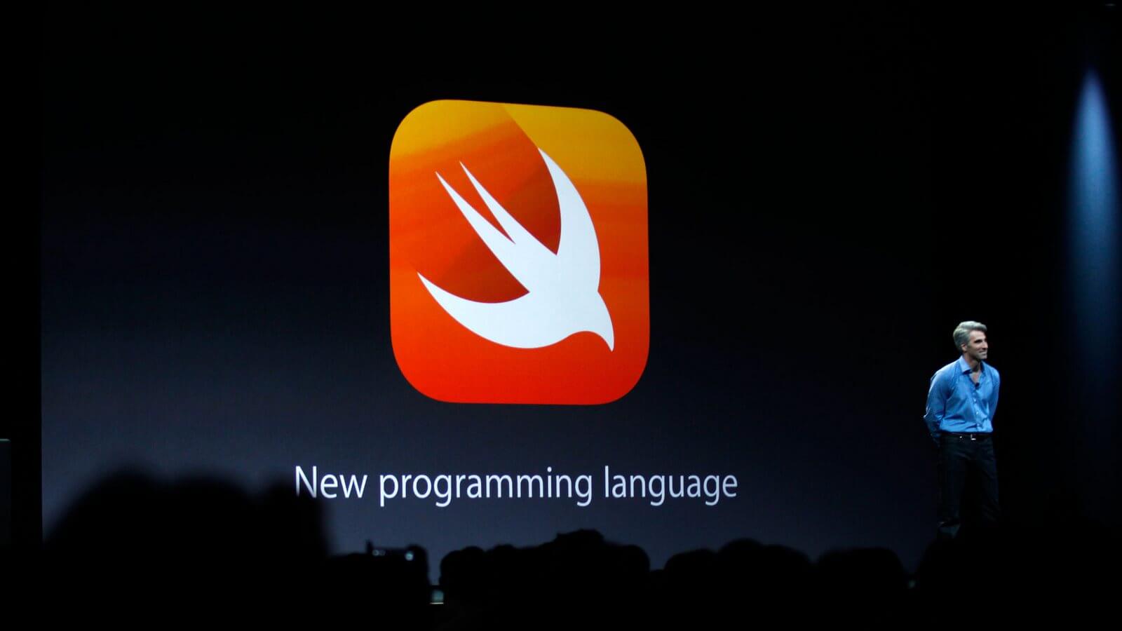 Swift вошел в число наиболее популярных языков программирования. Swift вошел в число наиболее популярных языков программирования. Фото.