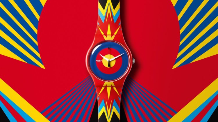Swatch хочет составить конкуренцию Apple Watch. Фото.