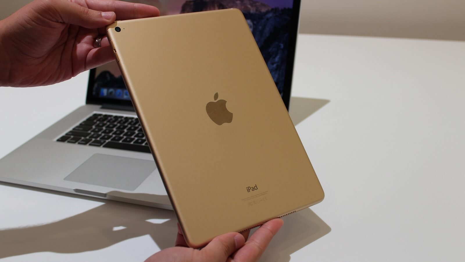 «Новый iPad» оказался первым iPad Air с Touch ID. «Новый iPad» оказался первым iPad Air с Touch ID. Фото.