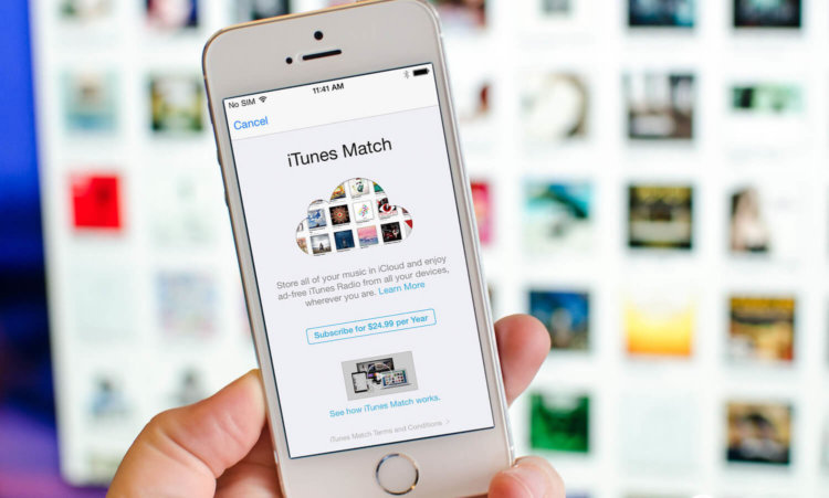 iTunes Match подорожает для российских пользователей. Фото.