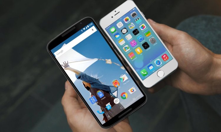 Android оказалась стабильнее iOS. Неужели? Фото.