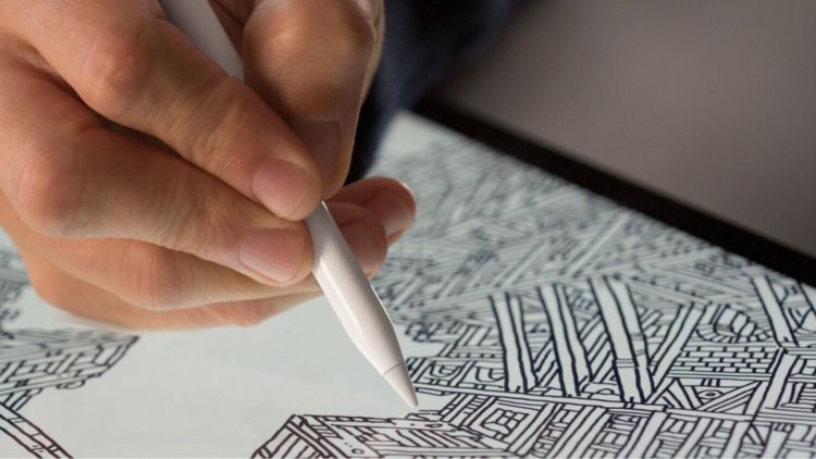 Apple запатентовала петлю для крепления Apple Pencil. Apple запатентовала петлю для крепления Apple Pencil. Фото.