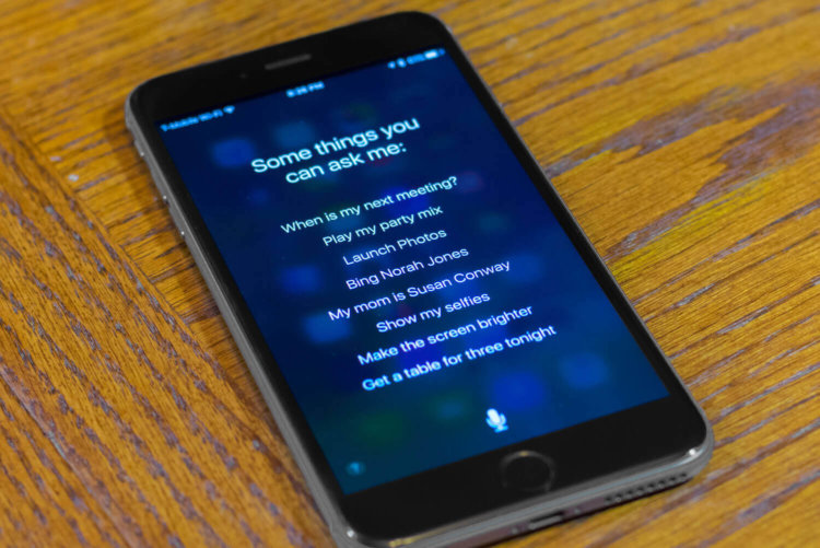 Учим английский язык вместе с Siri на iPhone. Учим английский язык вместе с Siri на iPhone. Фото.