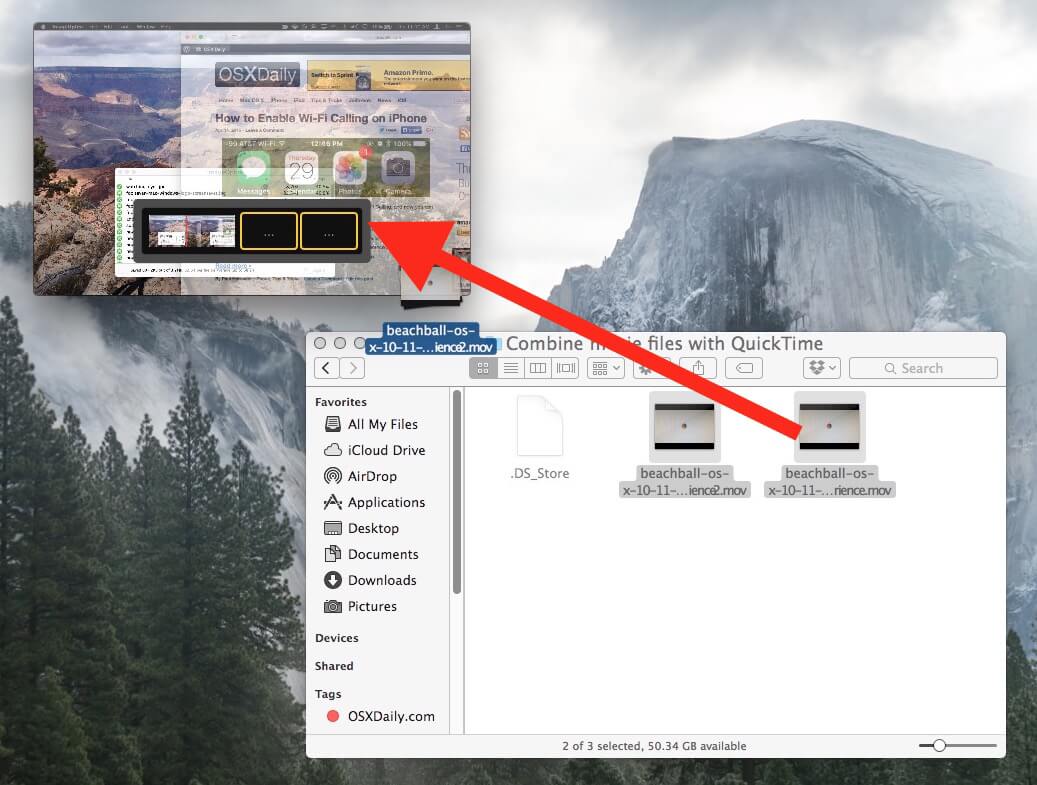 Используем QuickTime в качестве простой замены Final Cut Pro. Используем QuickTime в качестве простой замены Final Cut Pro. Фото.