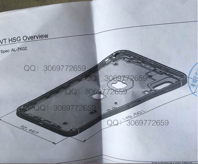 Новая утечка подтверждает появление Touch ID на задней панели iPhone. Новая утечка подтверждает появление Touch ID на задней панели iPhone. Фото.