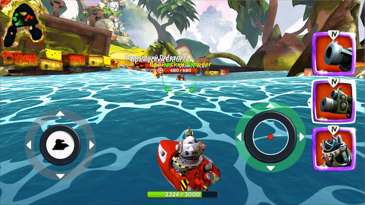 Battle Bay — внезапно не злые птицы от Rovio. Battle Bay — внезапно не злые птицы от Rovio. Фото.