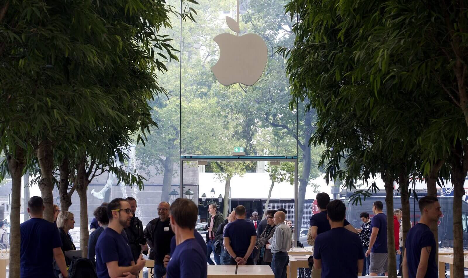 Apple готовится к масштабному редизайну фирменной розницы. Apple готовится к масштабному редизайну фирменной розницы. Фото.
