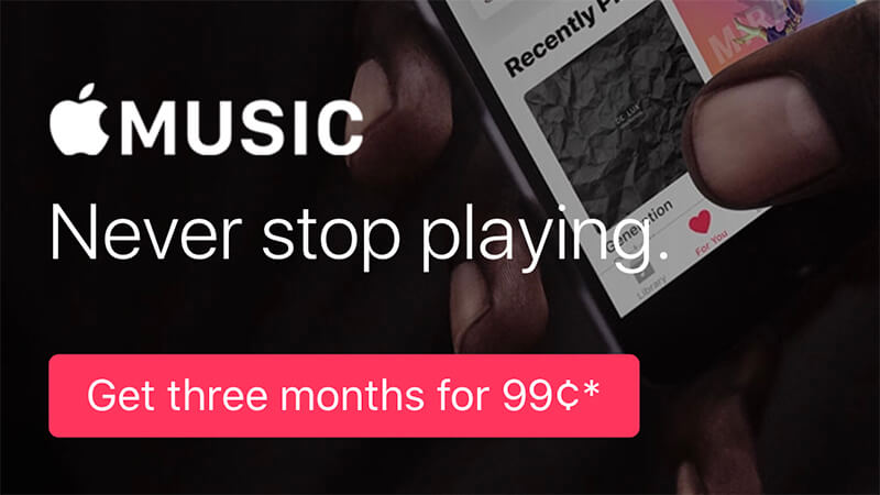 Apple сделала пробную подписку на Apple Music платной. Apple сделала пробную подписку на Apple Music платной. Фото.
