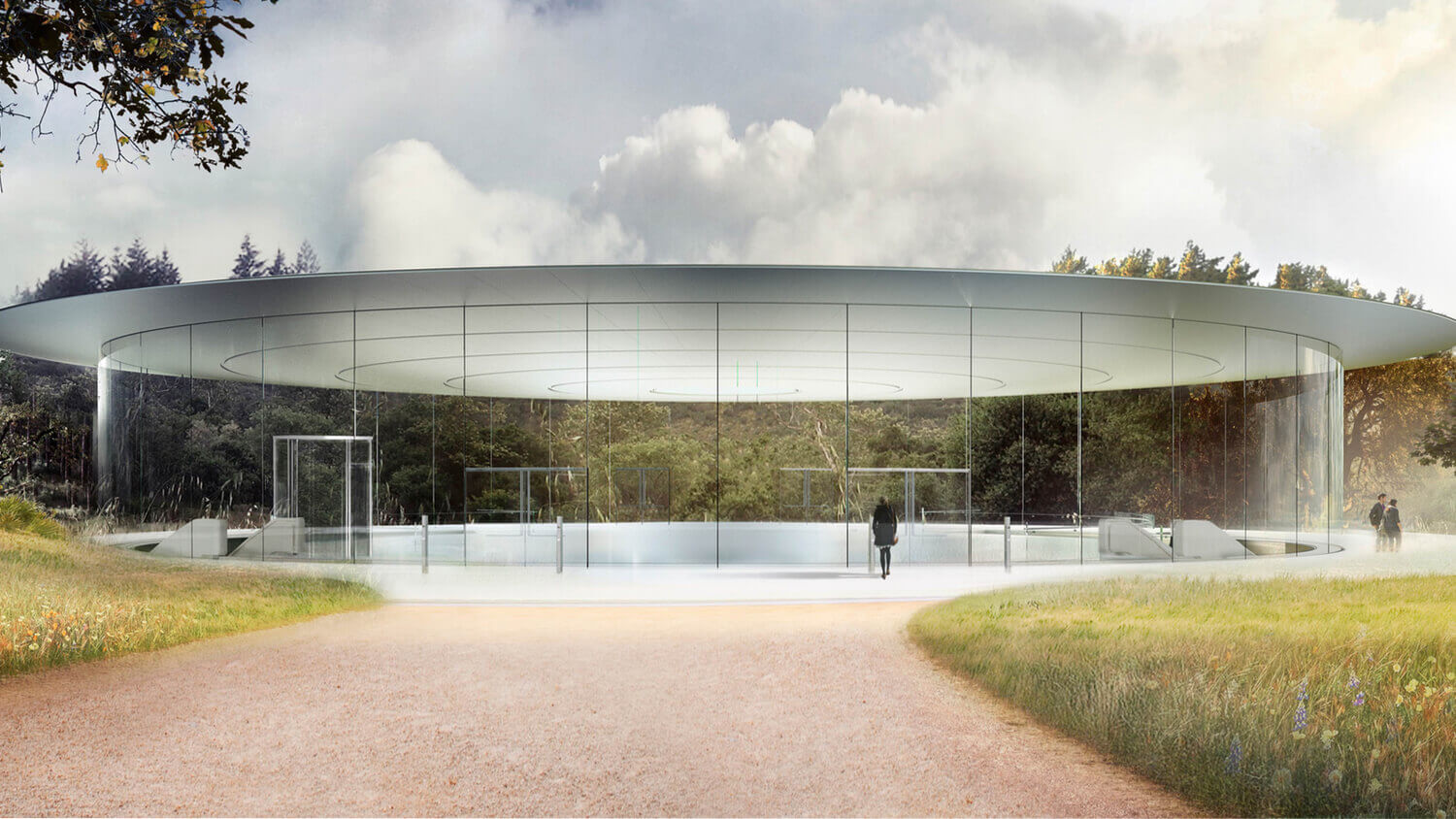 Тим Кук ждет победителя аукциона за ланчем в Apple Park. Тим Кук ждет победителя аукциона за ланчем в Apple Park. Фото.