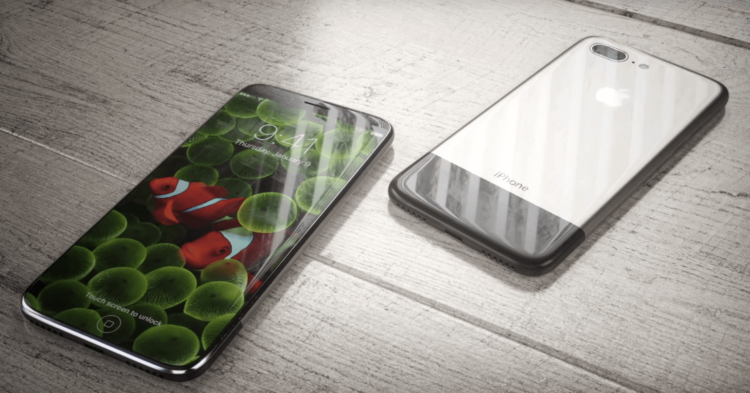 iPhone 8 можно будет заряжать с подключенными наушниками. iPhone 8 можно будет заряжать с подключенными наушниками. Фото.