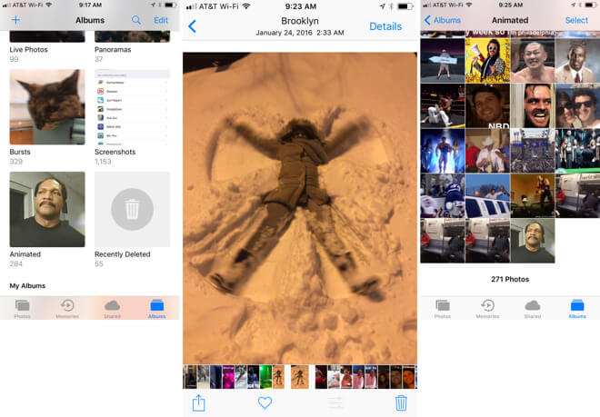 В iOS 11 можно смотреть GIF прямо в приложении «Фото». В iOS 11 можно смотреть GIF прямо в приложении «Фото». Фото.