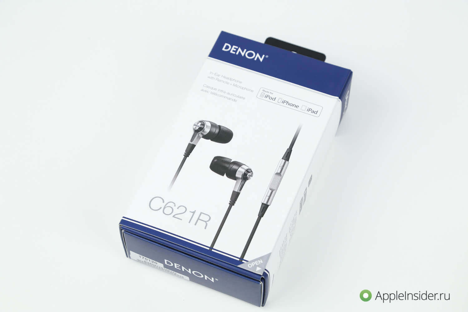 Созданы для iPhone: наушники Denon AH-C621R. Комплектация. Созданы для iPhone: наушники Denon AH-C621R. Комплектация. Фото.