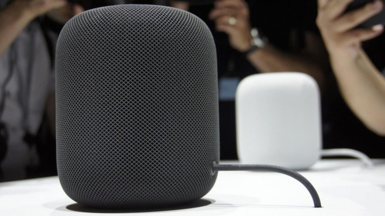 HomePod интересен только владельцам техники Apple. Фото.