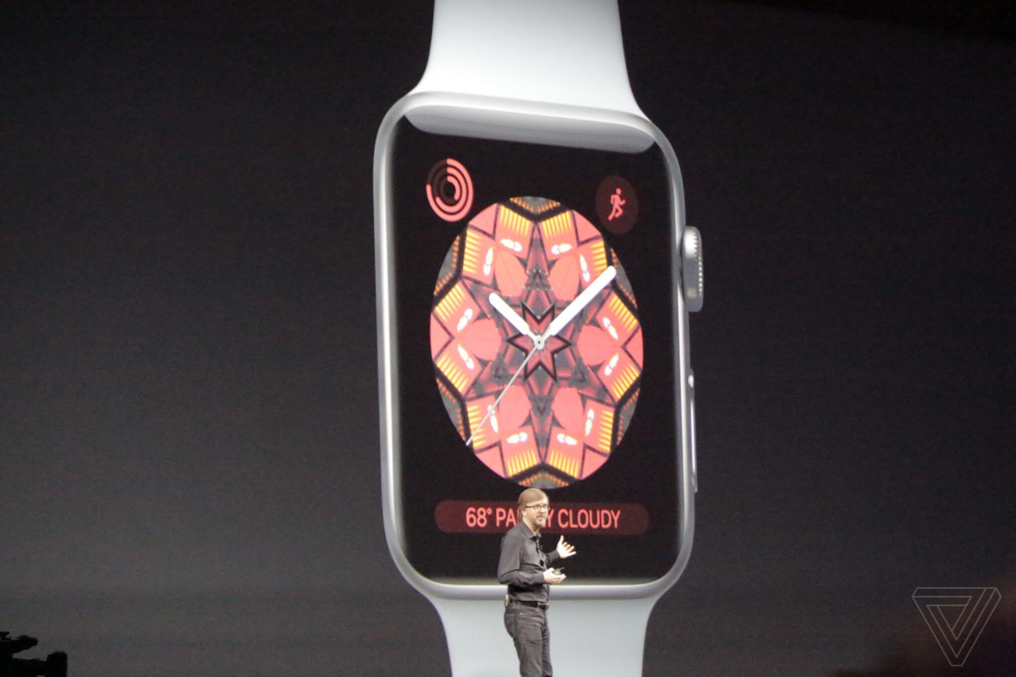 На WWDC 2017 представили WatchOS 4. На WWDC 2017 представили WatchOS 4. Фото.
