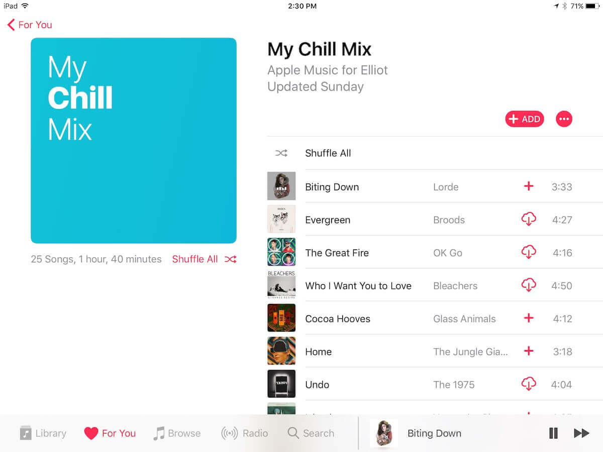 Некоторым пользователям стал доступен новый плей-лист в Apple Music. Некоторым пользователям стал доступен новый плей-лист в Apple Music. Фото.