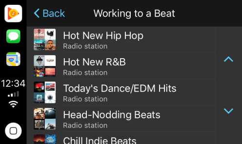 Google Play Music для iPhone теперь работает с Apple CarPlay. Google Play Music для iPhone теперь работает с Apple CarPlay. Фото.