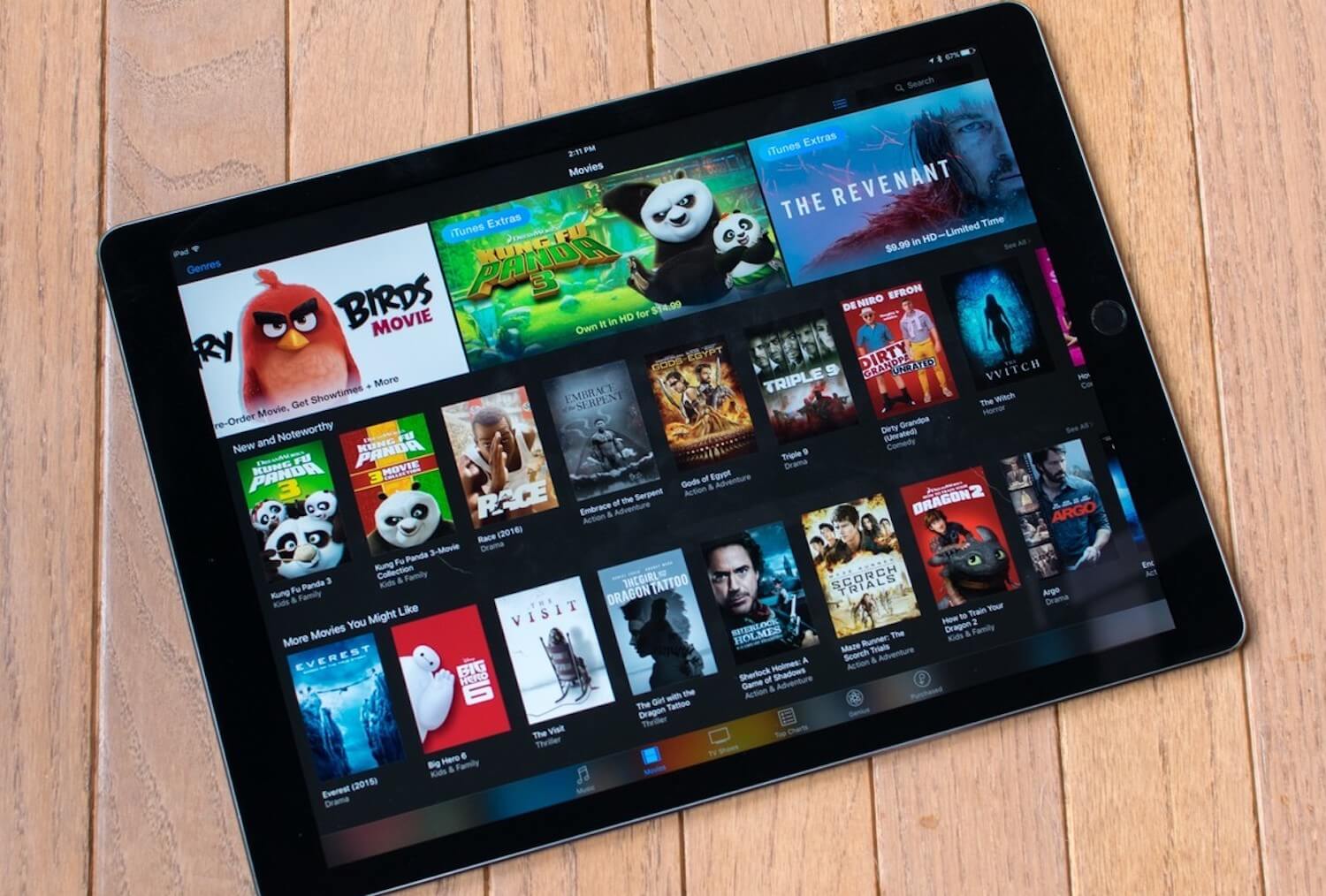 Новый формат фильмов «засветился» в iTunes. Новый формат фильмов «засветился» в iTunes. Фото.