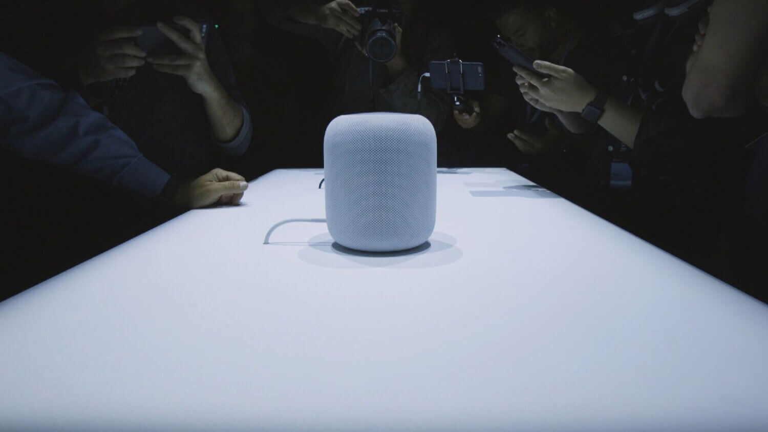 Как будет выглядеть процесс настройки HomePod. Как будет выглядеть процесс настройки HomePod. Фото.