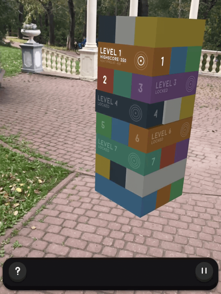 #Видео: Подборка приложений ARKit. AR Tower. #Видео: Подборка приложений ARKit. AR Tower. Фото.