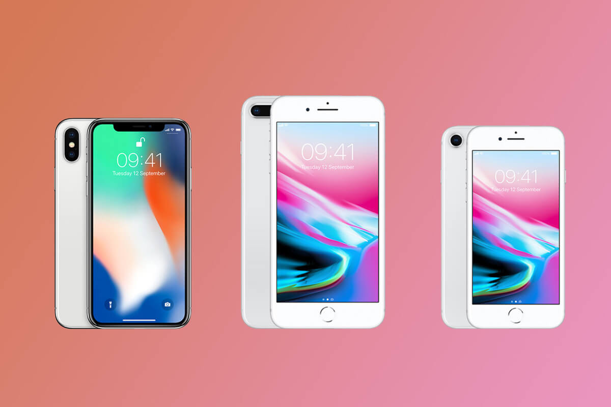 Как iPhone 8, iPhone 8 Plus и iPhone X выглядят на самом деле. Как iPhone 8, iPhone 8 Plus и iPhone X выглядят на самом деле. Фото.