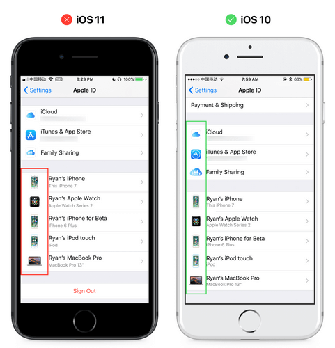 В iOS 11 столько дизайнерских ляпов, что вам и не снилось. В iOS 11 столько дизайнерских ляпов, что вам и не снилось. Фото.