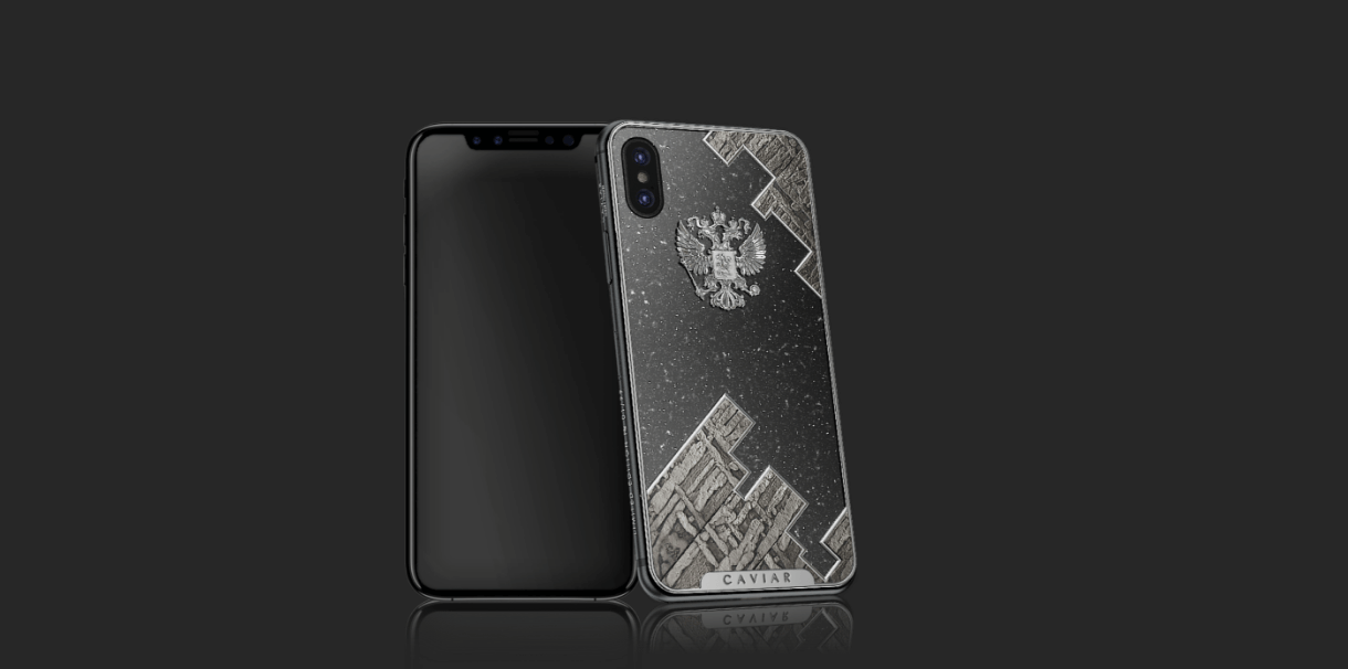 Русский размах: царский iPhone X за 244 000 рублей. Русский размах: царский iPhone X за 244 000 рублей. Фото.