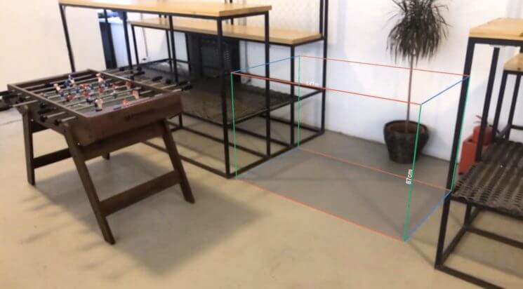 Разработчик нашел действительно полезное применение ARKit. Разработчик нашел действительно полезное применение ARKit. Фото.